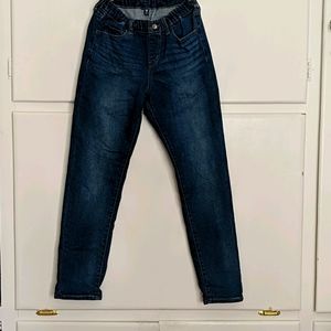Uniqlo jeans elastic waist size 150 10 yrs
